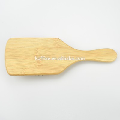 Hair Brush-Natural Wooden Bamboo Brush and Detangler Tail Comb Hair Brush Set