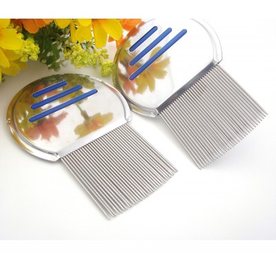 Wholesale best single striped  lice comb for dry wet hair